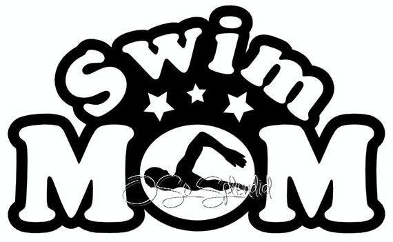 Download Swim Mom Digital File Vector Graphic Personal Use by ...