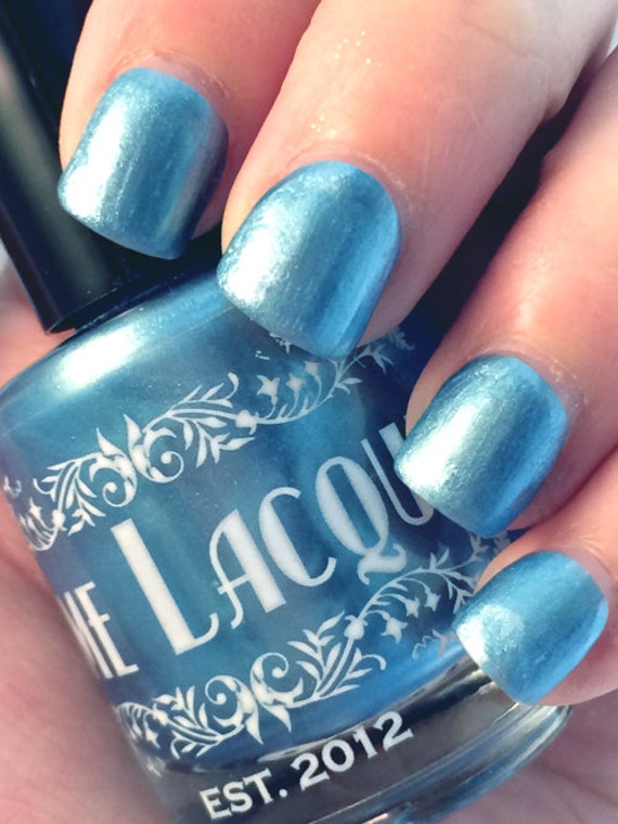 Icy Rhapsody - Sailor Mercury Inspired Indie Nail Polish - 15 ml