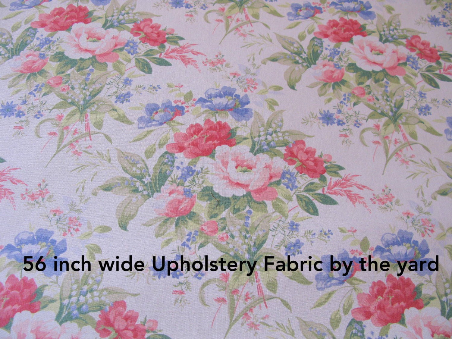 Shab Chic Fabric 1 Yard Floral Upholstery 56 Wide Fabrics inside Astounding Shabby Chic Upholstery Fabric you should have