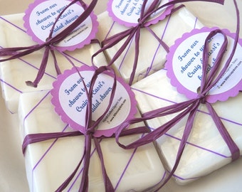 20 Purple Soap Party Favors, Unique Bridal Shower Favors, Baby Shower Favors, Wedding Favors, Mini Soap Favors