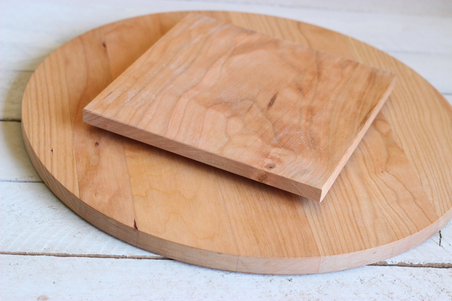 Custom Engraved Lazy Susan Cake Stand Centerpiece Monogram