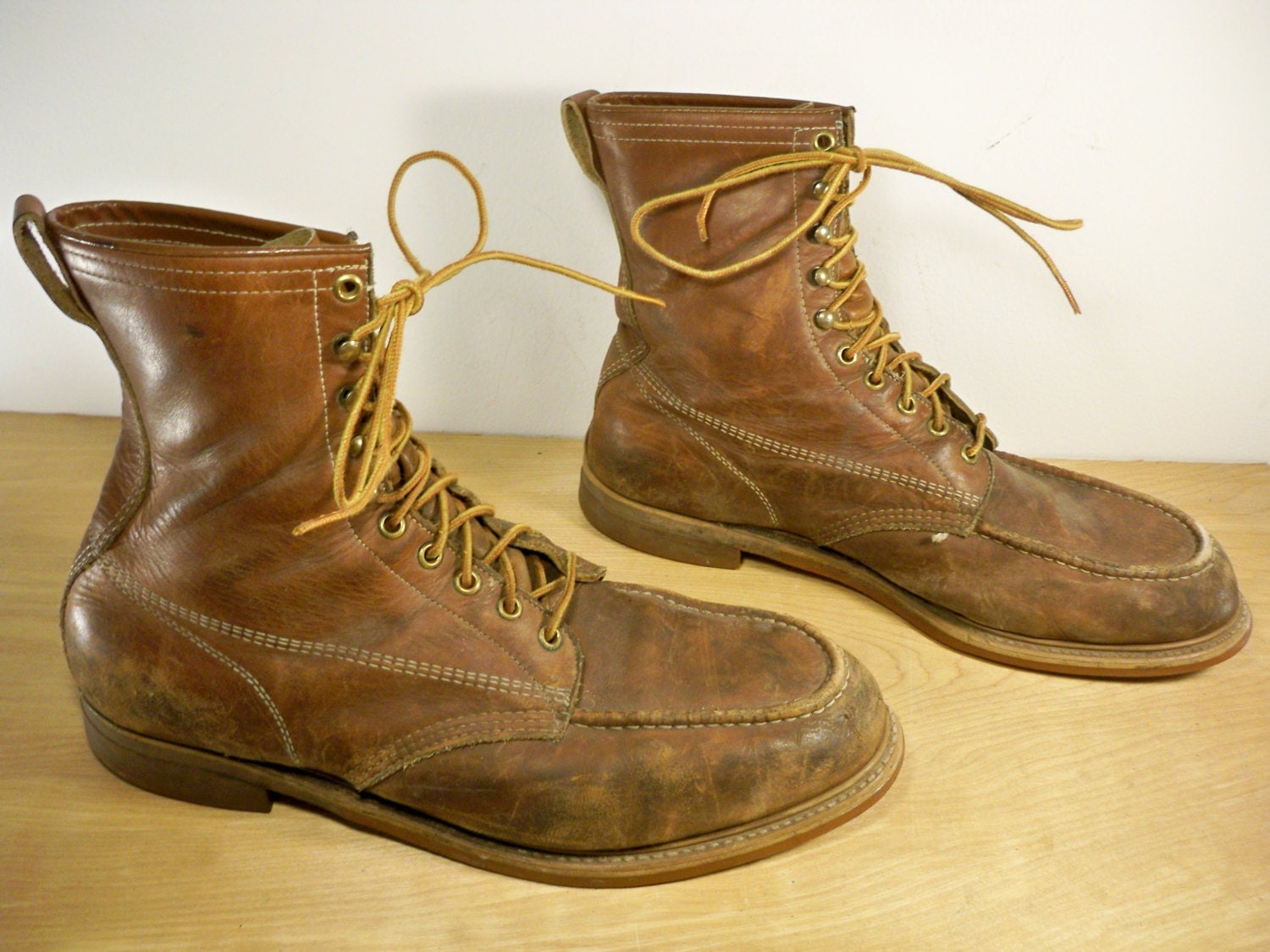 Vintage MASON SHOES Made in USA Work Non-Steel Toe by Joeymest