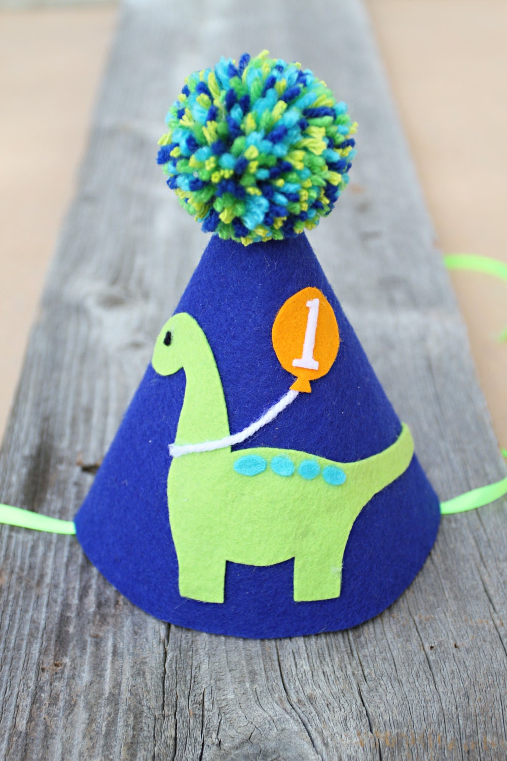Boys 1st Birthday Party Hat Dinosaur Birthday Hat