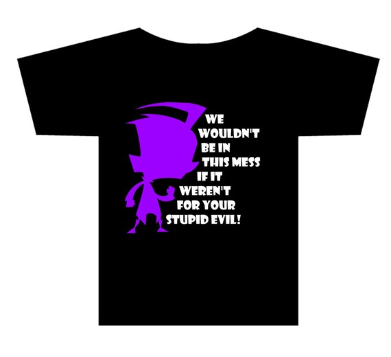 dib invader zim shirt