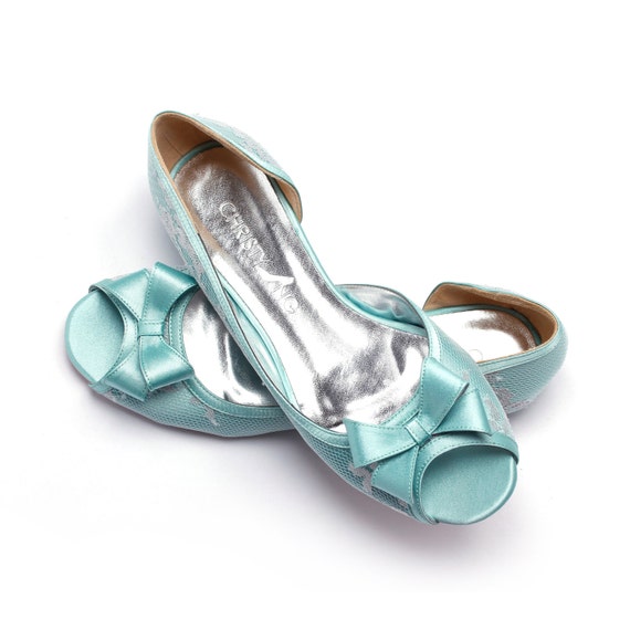 blue bridal shoes flats something blue wedding flats ballerina flats custom made blue bridal shoes flats something blue wedding flats ballerina flats custom made