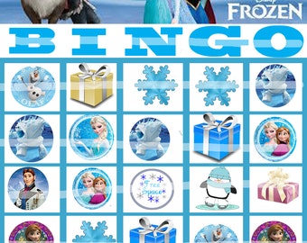 disney frozen bingo