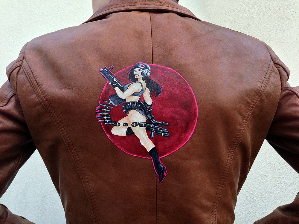 Pacific Rim Gipsy Danger aviator woman's jacket