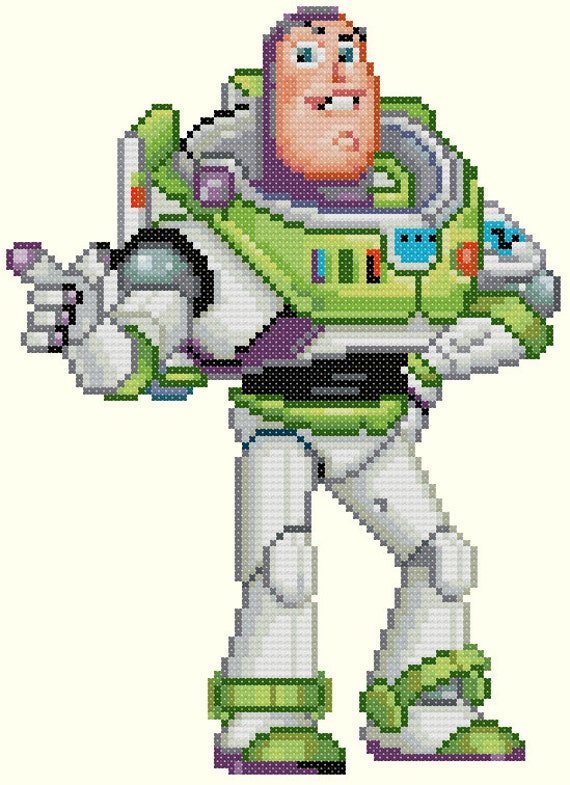 buzz lightyear cross stitch