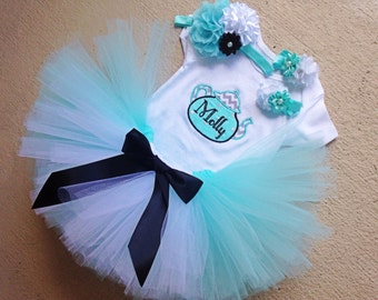 Alice in Wonderland Birthday Outfit - Tutu Birthday Outfit - Tea Party ...