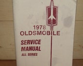 1978 Oldsmobile Service Manual