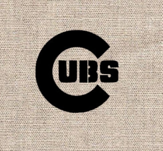 Items similar to Chicago Cubs Stencil - Large Sizes on Etsy