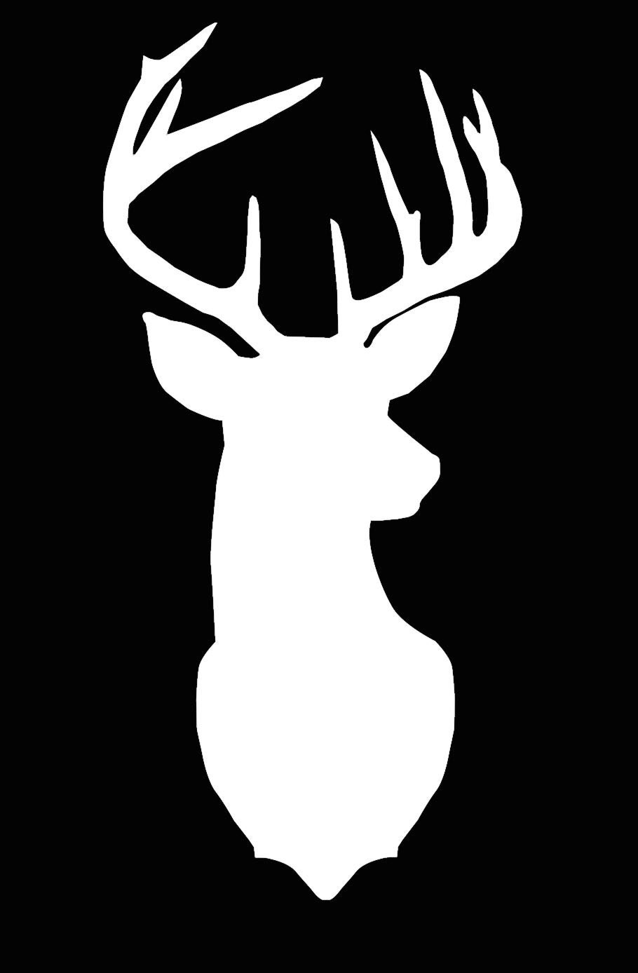 Deer Cameo Silhouette File