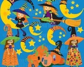 80% OFF Halloween clipart, witch clipart, commercial use, vector graphics, digital clip art, digital images - AMB-216 Il_170x135