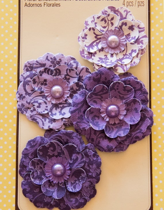 items similar to recollections paper flower embellishments