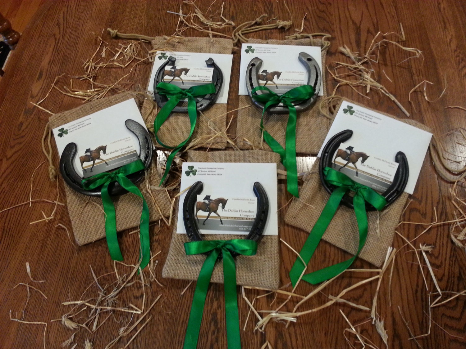 Authentic Lucky Worn Irish Horseshoes by TheDublinHorseshoeCo