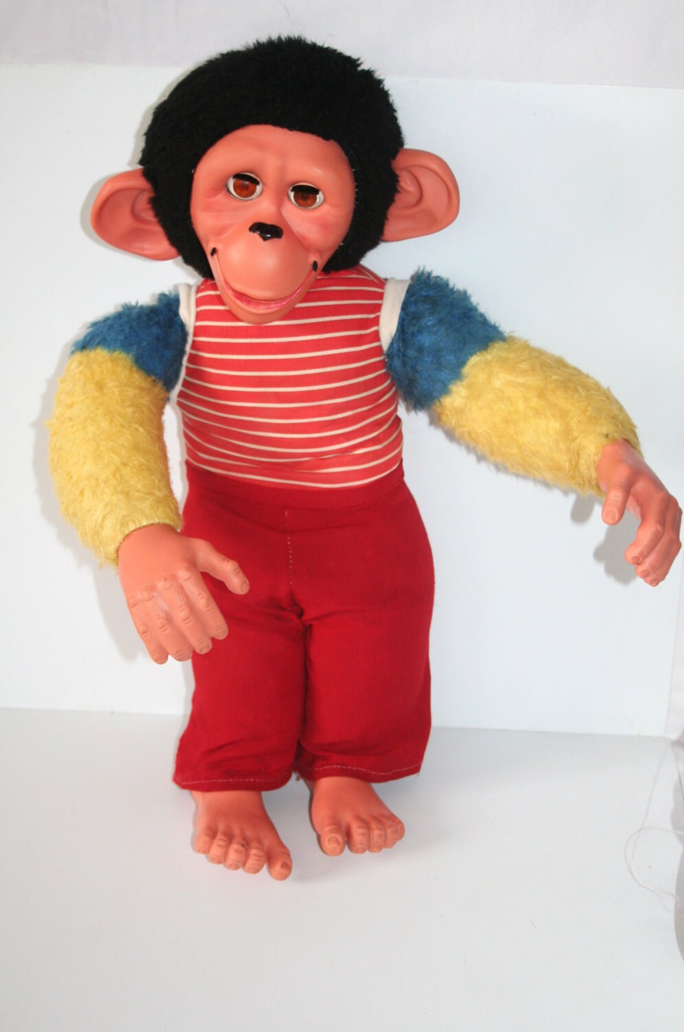 vintage stuffed monkey