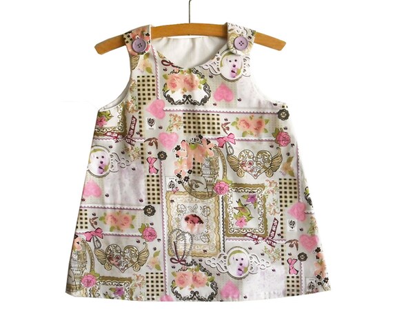 A Line Dress Pattern with Tutorial/Toddler dress
