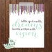 Little Girls With Dreams Become Women With Vision Quote Print Nursery Print Gold Glitter Girly Print Inspirational Print Wisdom Print