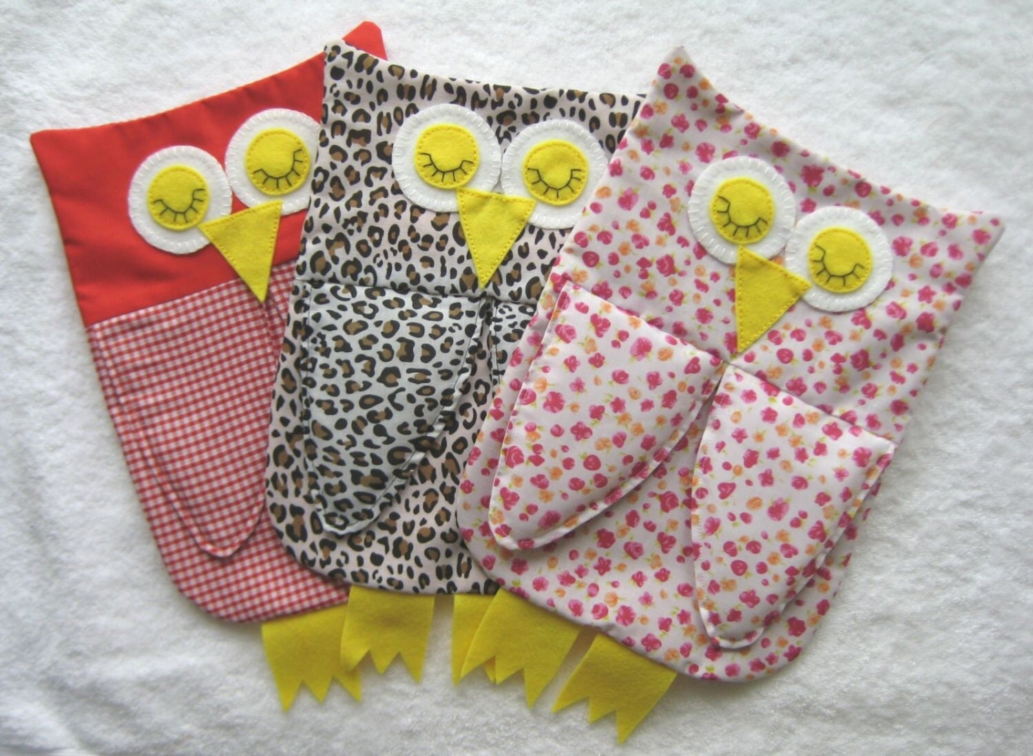 OWL PYJAMA CASE Sewing Pattern Fun project that makes a by