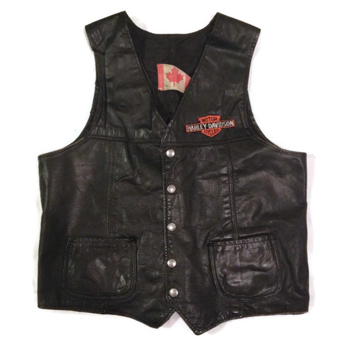 harley davidson lederweste herren