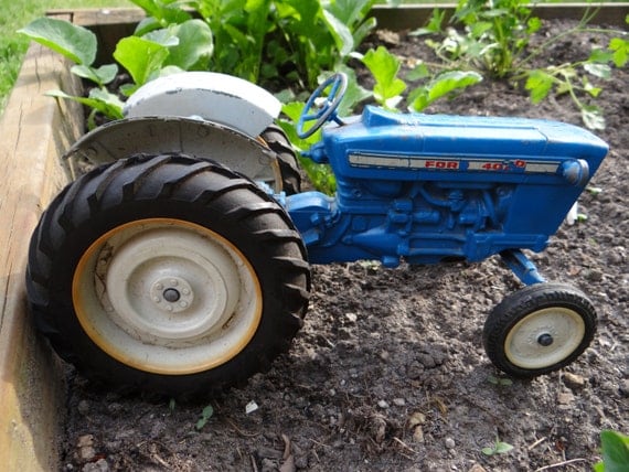 4000 Diecast ertl farm ford nice toy tractor vintage #6