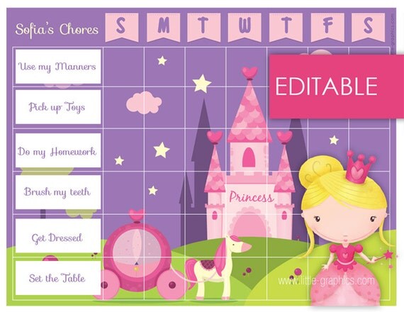 diy potty training chart