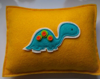 dinosaur tooth fairy pillow