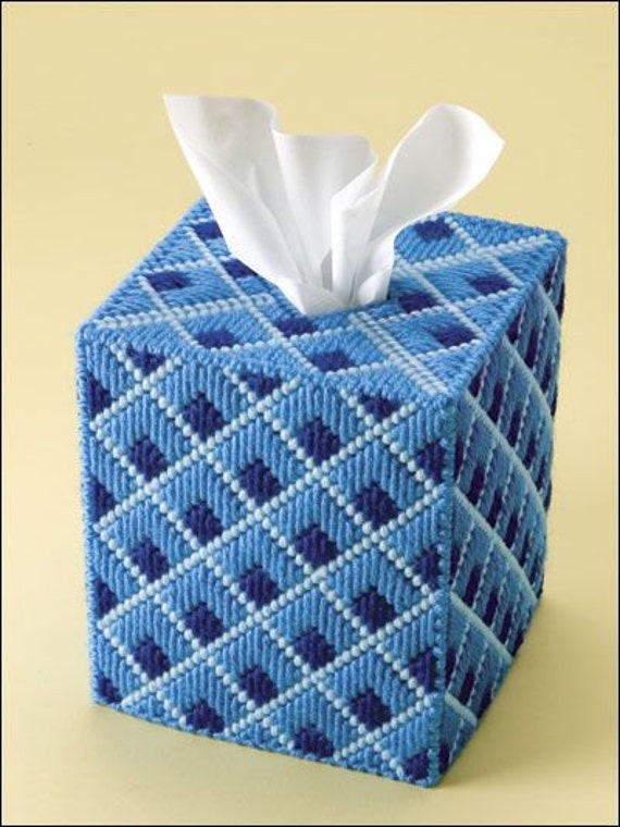 Beautiful tissue box cover diamonds boutique by niftystitches4u