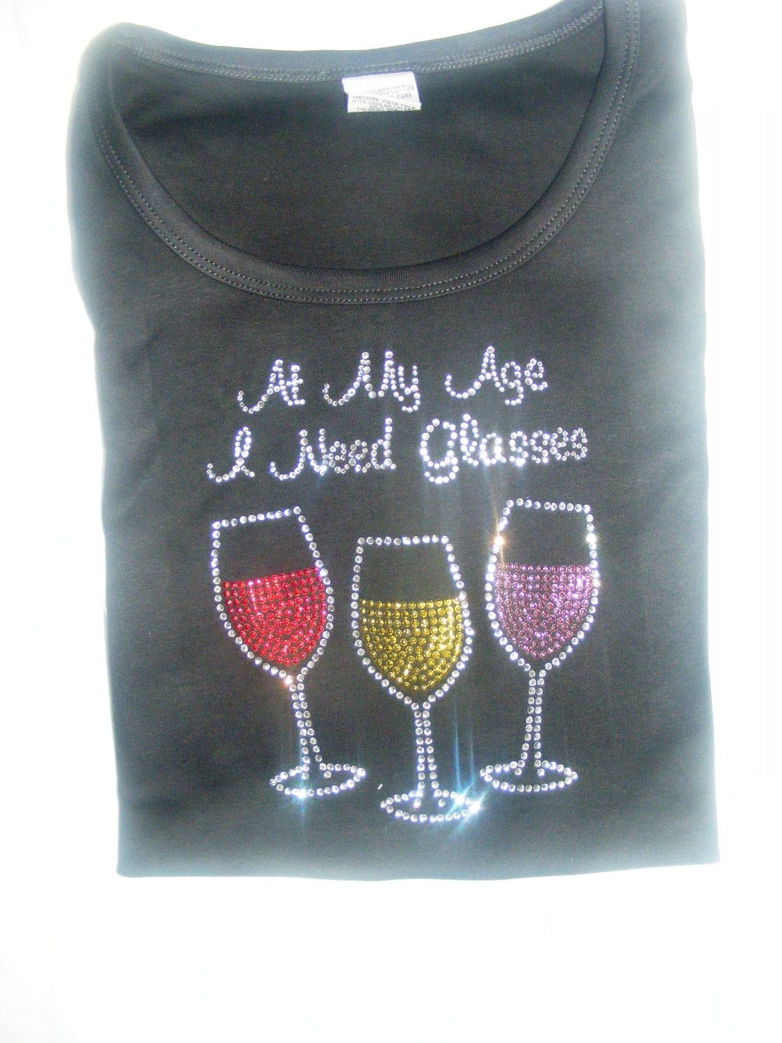 christmas shirts with wine glasses