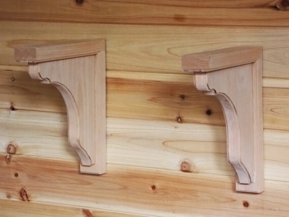 diy reclaimed wood shelf brackets