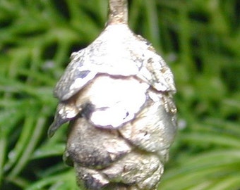 Pine Cone Pendant in Sterling Silver