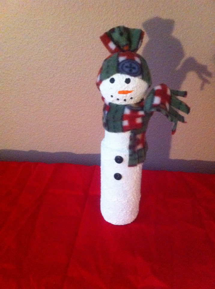 Snowman bottle