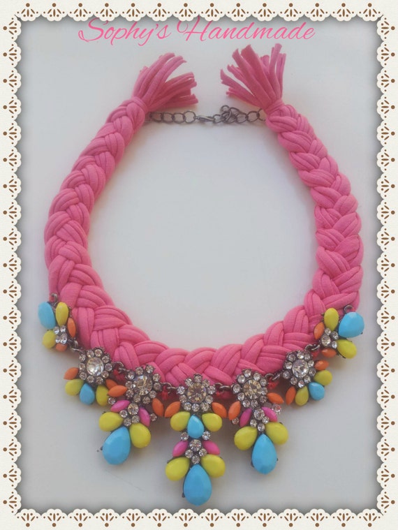 Items similar to summer necklace-summer necklace-statement necklace ...