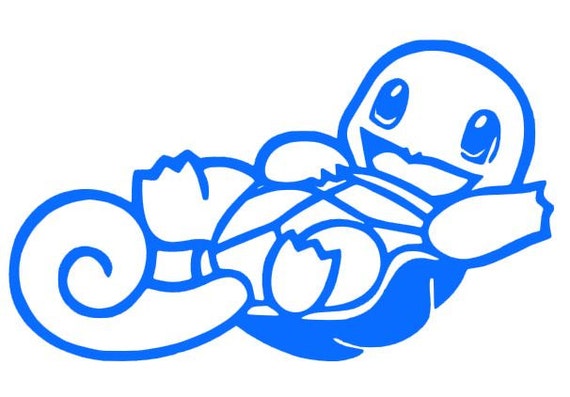 Download Squirtle Vinyl Decal