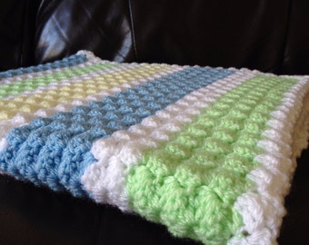 Items similar to Crochet Snuggle buddy, comfort toy blanket. Pattern on ...