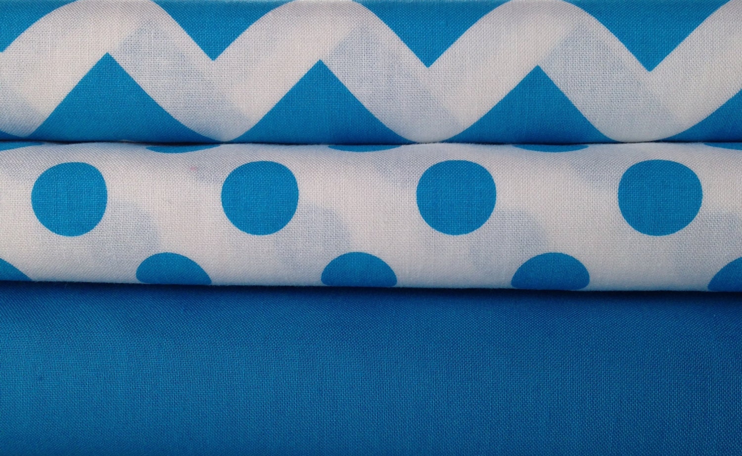 Solid Blue Neon Cotton Fabric by Riley Blake Designs by BresQuilts