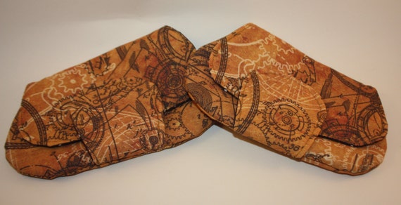 Steampunk Clockwork Pocket Clutch Bag steampunk buy now online