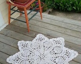Popular items for lace rug on Etsy
