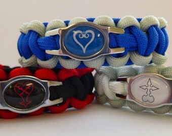 Kingdom Hearts Paracord Bracelets