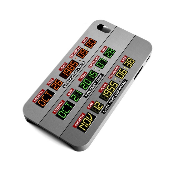 DeLorean Dashboard - Back to the Future Inspired Phone Case