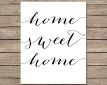 home quote decor home decor typography home sweet home print home quote decor home decor typography home sweet home print