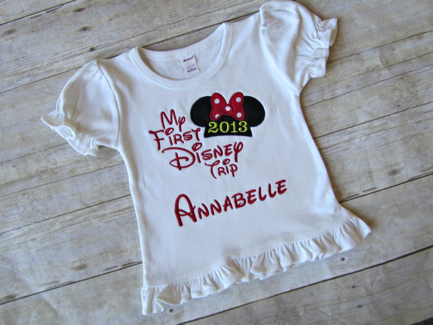 My First Disney Trip Shirt Minnie Shirt by