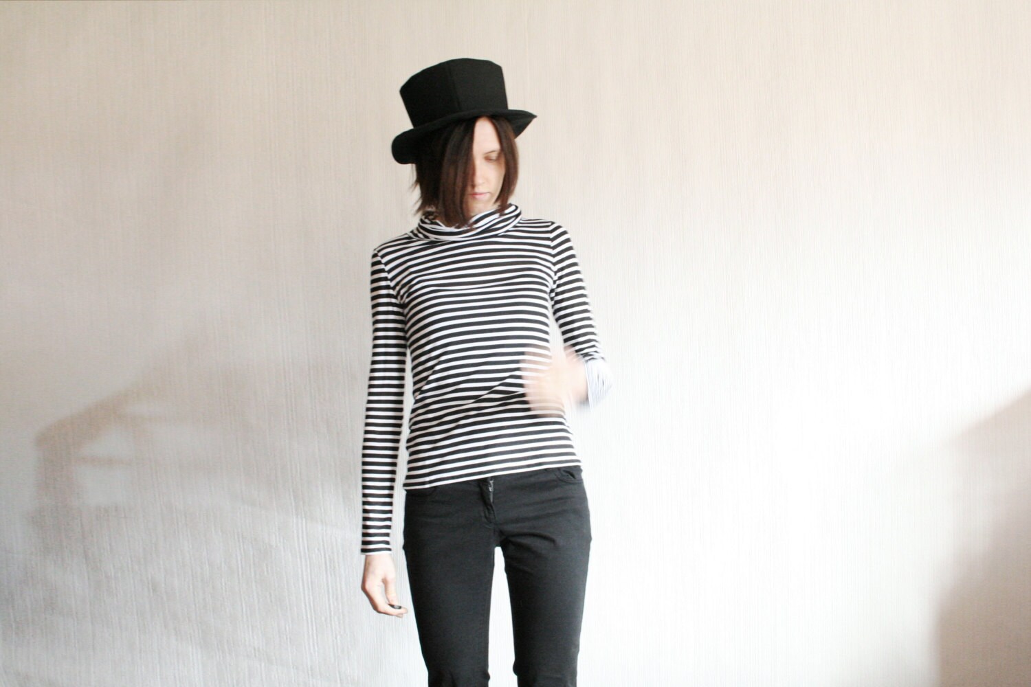 stripped long sleeve t shirt