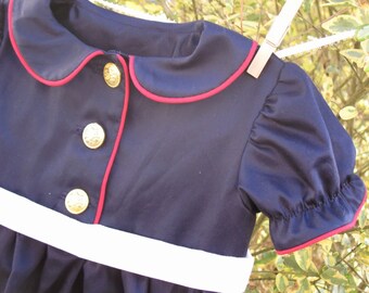 USMC Marine Corps Dress Blues Blouse Sz 39R With Belt And Buckle