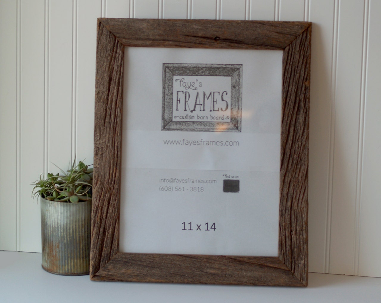 Artisan frames from pieces of rural Wisconsin by FayesFrames