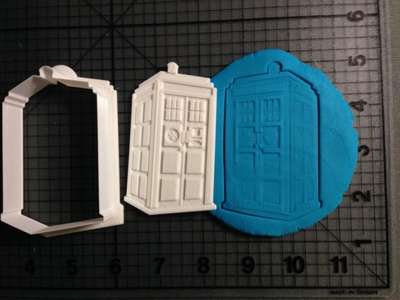 Dr Who  Tardis Cookie Cutter