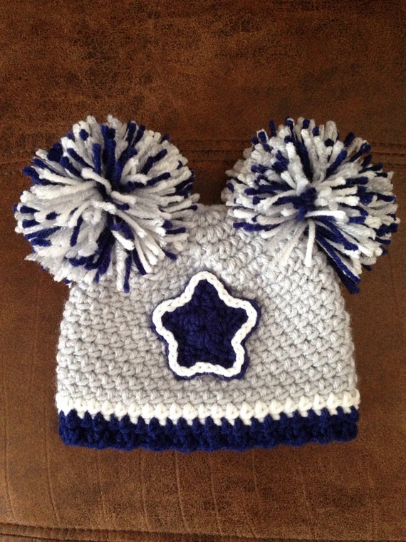 Items similar to Dallas Cowboys Crochet hat on Etsy