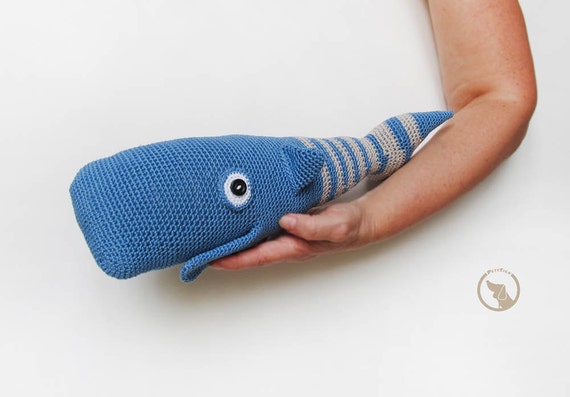 small stuffed whale