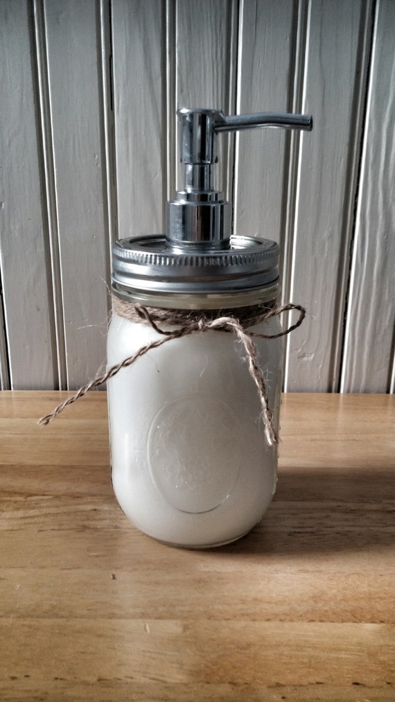Items similar to Mason Jar Soap Dispenser on Etsy