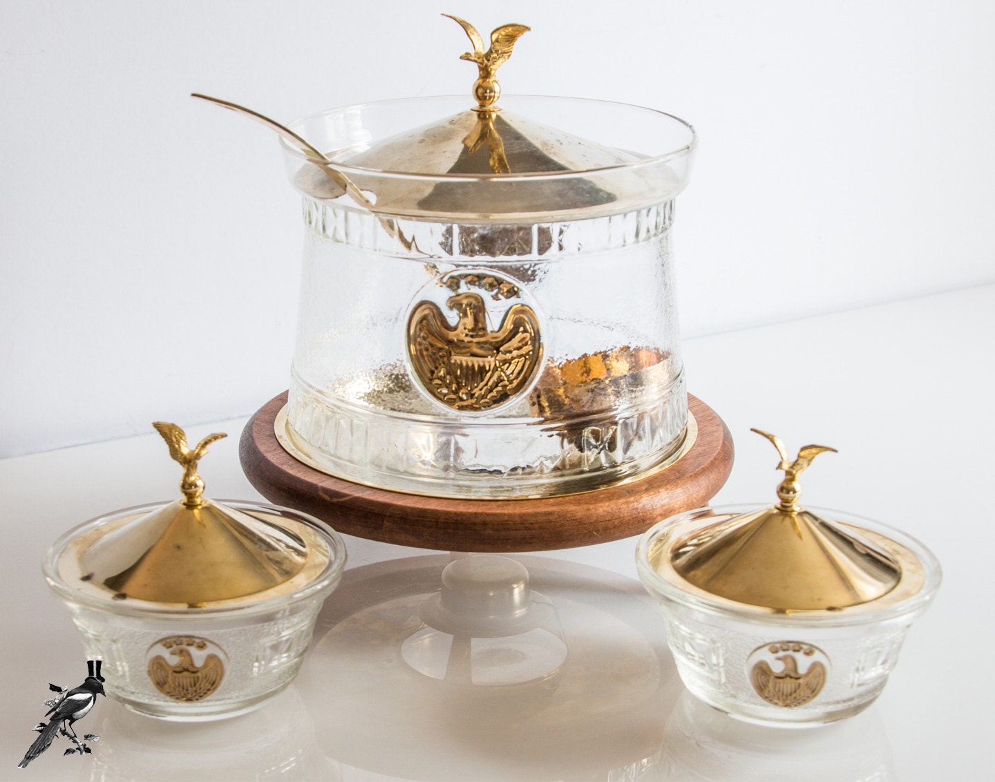 Punch Bowl/Chafing Dish/Candle Warmer Buffet/Serving Set with